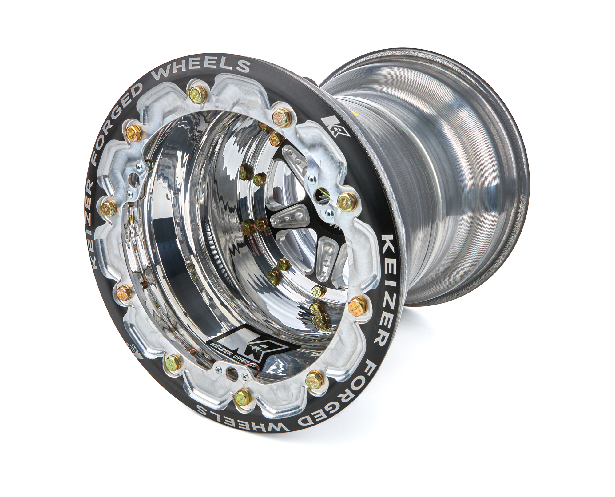 KEIZER ALUMINUM WHEELS, INC. Splined Wheel B/L 10x12 5in BS 27t