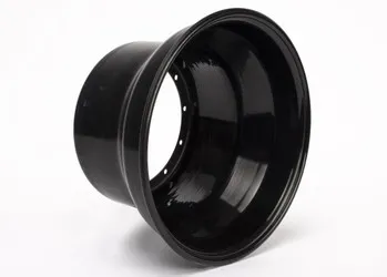 KEIZER ALUMINUM WHEELS, INC. Wheel Half 12-Blt 10in x 5in Black 105B