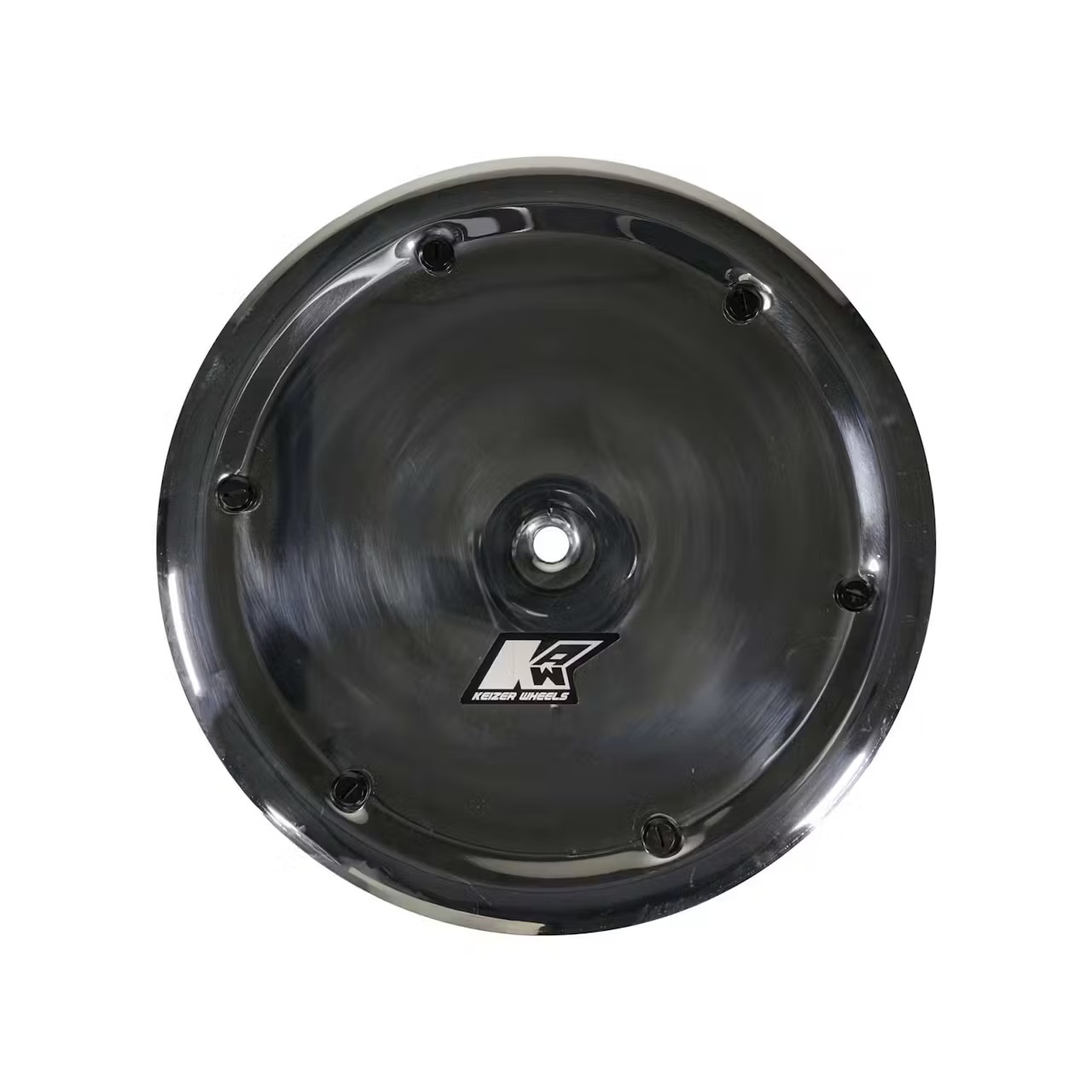 KEIZER ALUMINUM WHEELS, INC. Mudcover 15in 6 Bolt Polished 15mc6