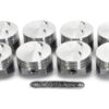 KB PERFORMANCE PISTONS SBC Flat Top Piston Set 4.030 Bore -7cc KB120.030