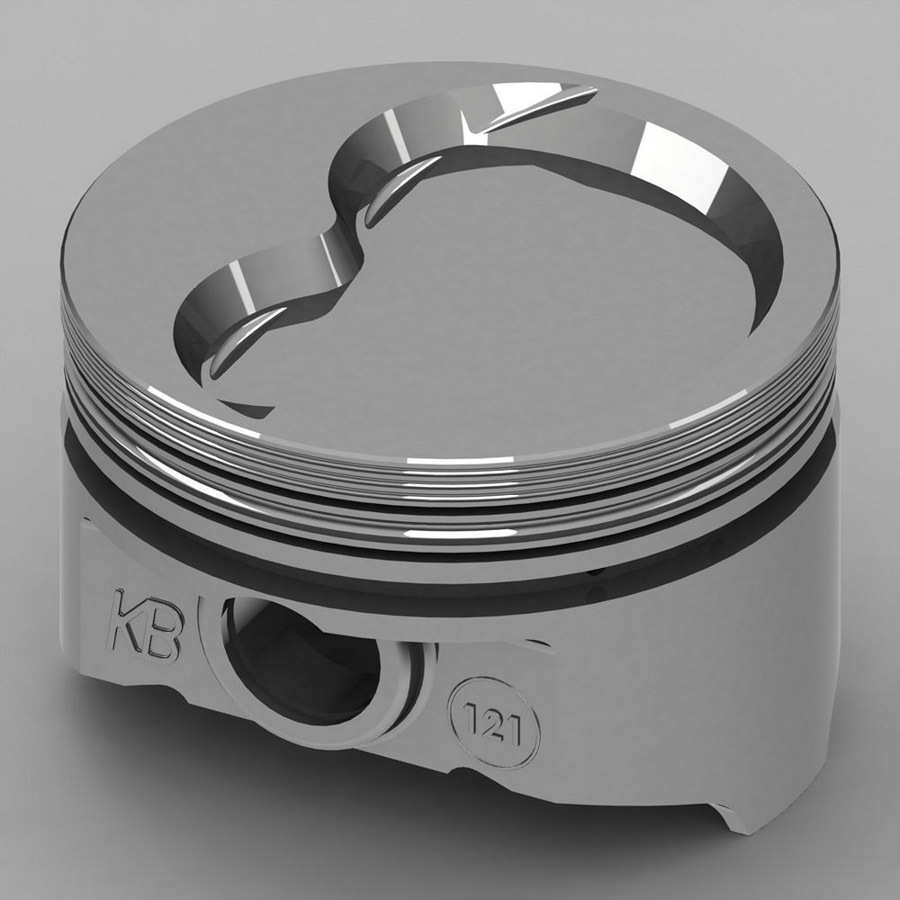 KB PERFORMANCE PISTONS SBC Dished Piston Set 4.030 Bore -28cc KB121.030