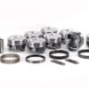 KB PERFORMANCE PISTONS SBC Flat Top Piston Set 4.040 Bore w/Rings KB134KTM.040