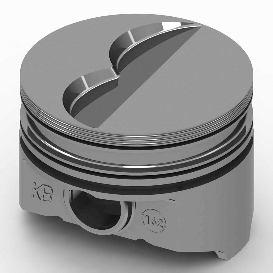 KB PERFORMANCE PISTONS BBM Flat Top Piston Set 4.290 Bore -8cc KB162.040