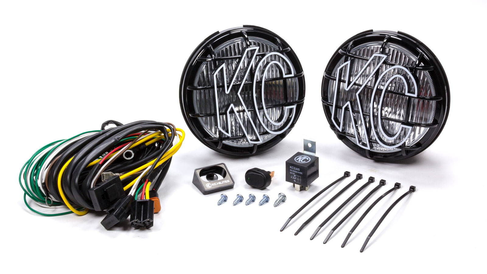 KC HILITES Apollo Pro 6in Light Kit Fog Beam Halogen 152