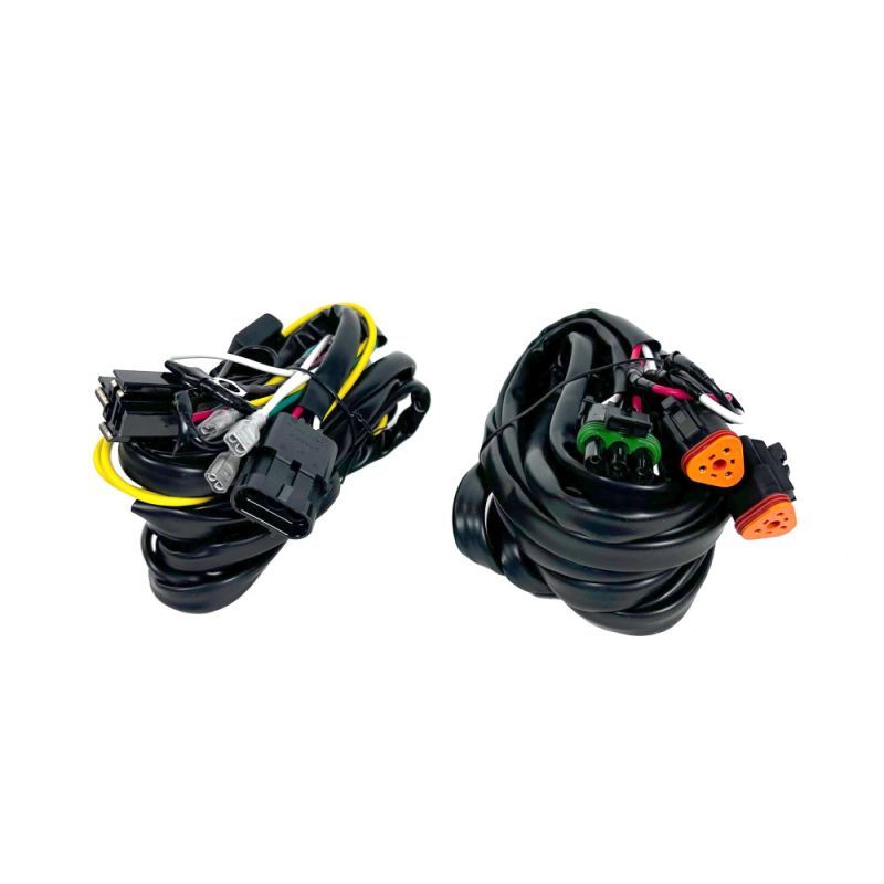 KC HILITES SlimLite 8in LED Light Wiring Harness w/Switch 6321