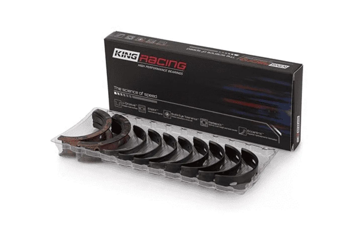 KING BEARINGS XP Main Bearing Set Dart LS-next Block MB5777XP