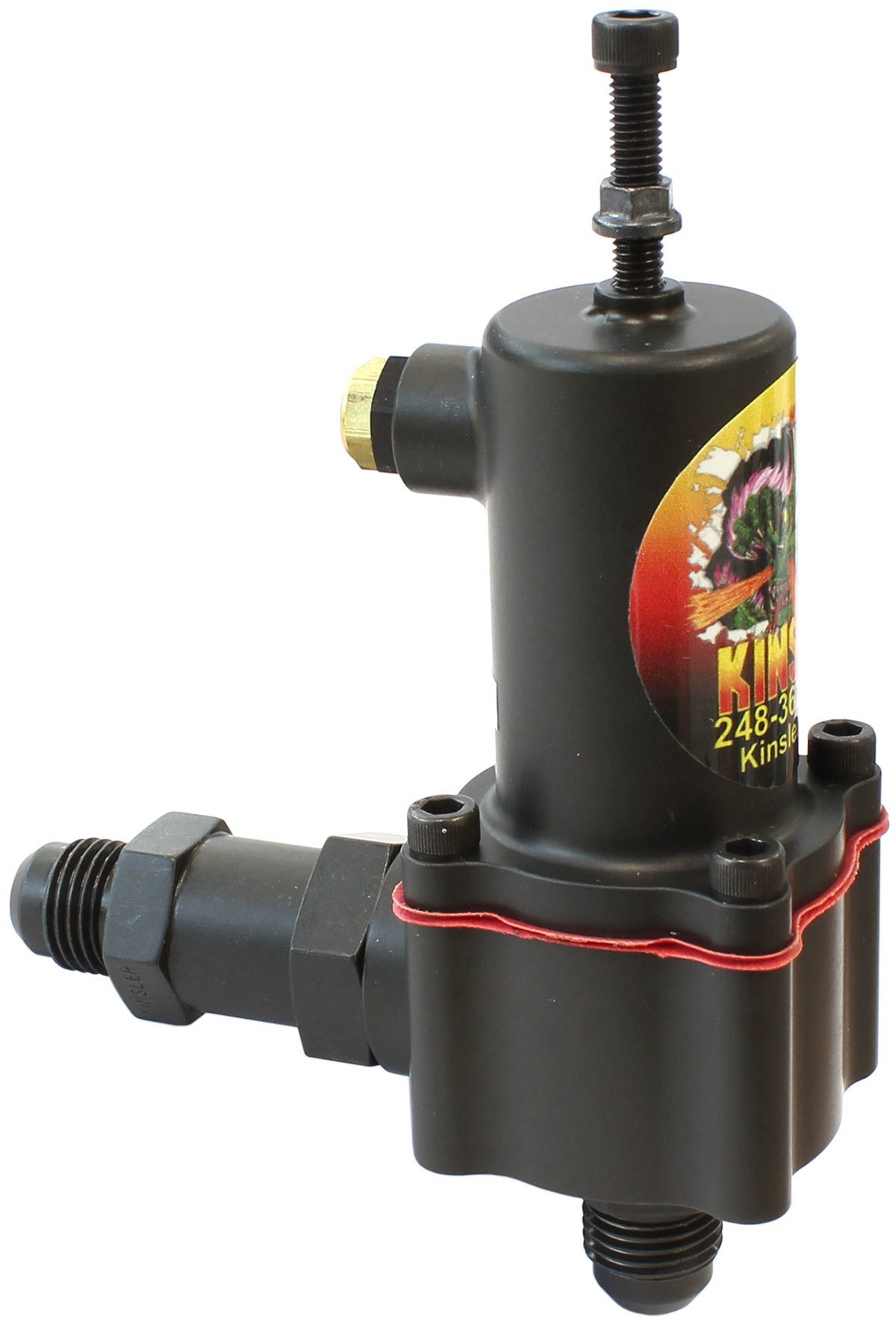 KINSLER High-Speed Bypass; 65 - 130 PSI with 6AN fitting 3981