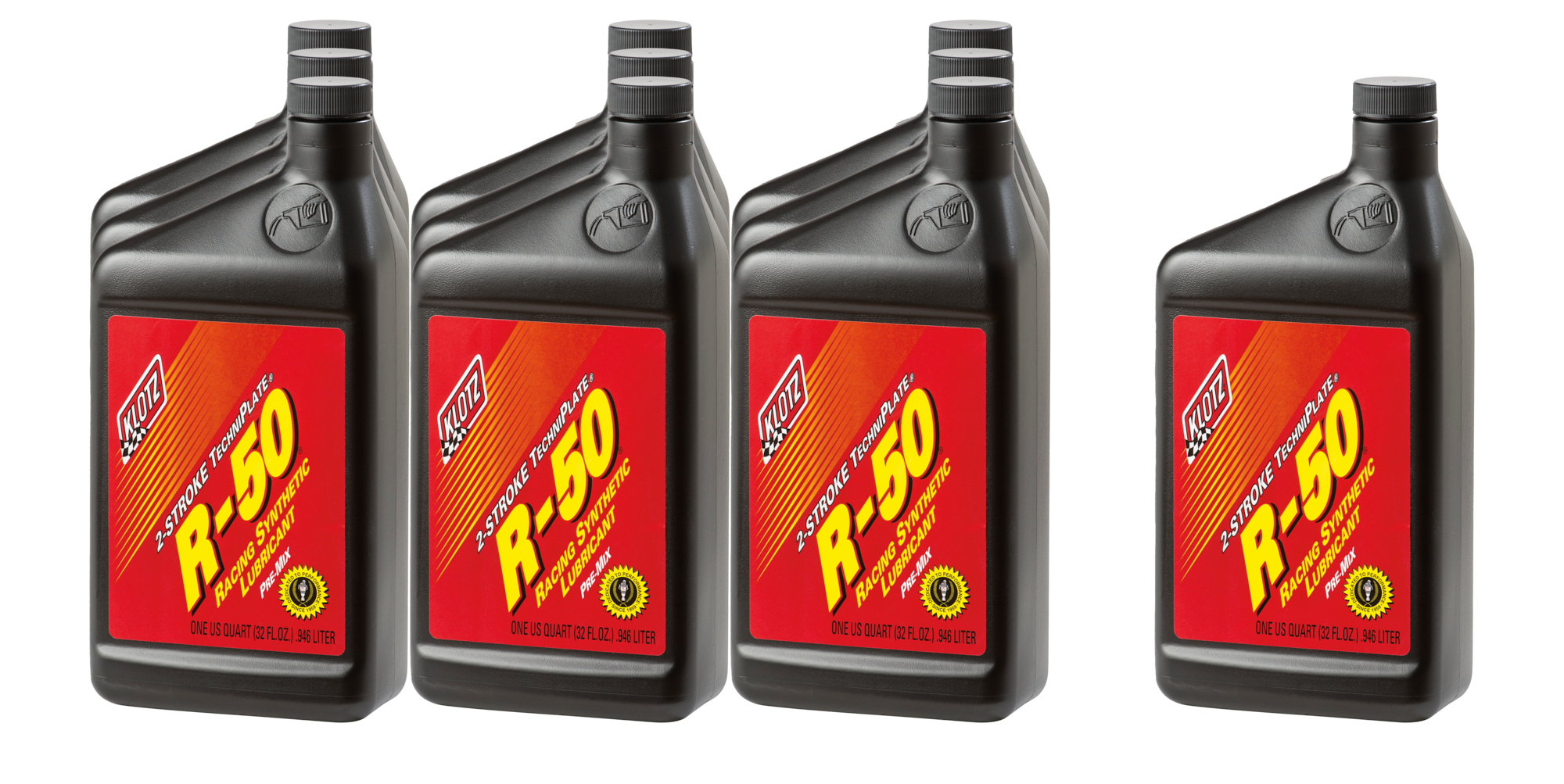 KLOTZ SYNTHETIC LUBRICANTS R-50 Racing Techniplate Case 1 Quart KL-104
