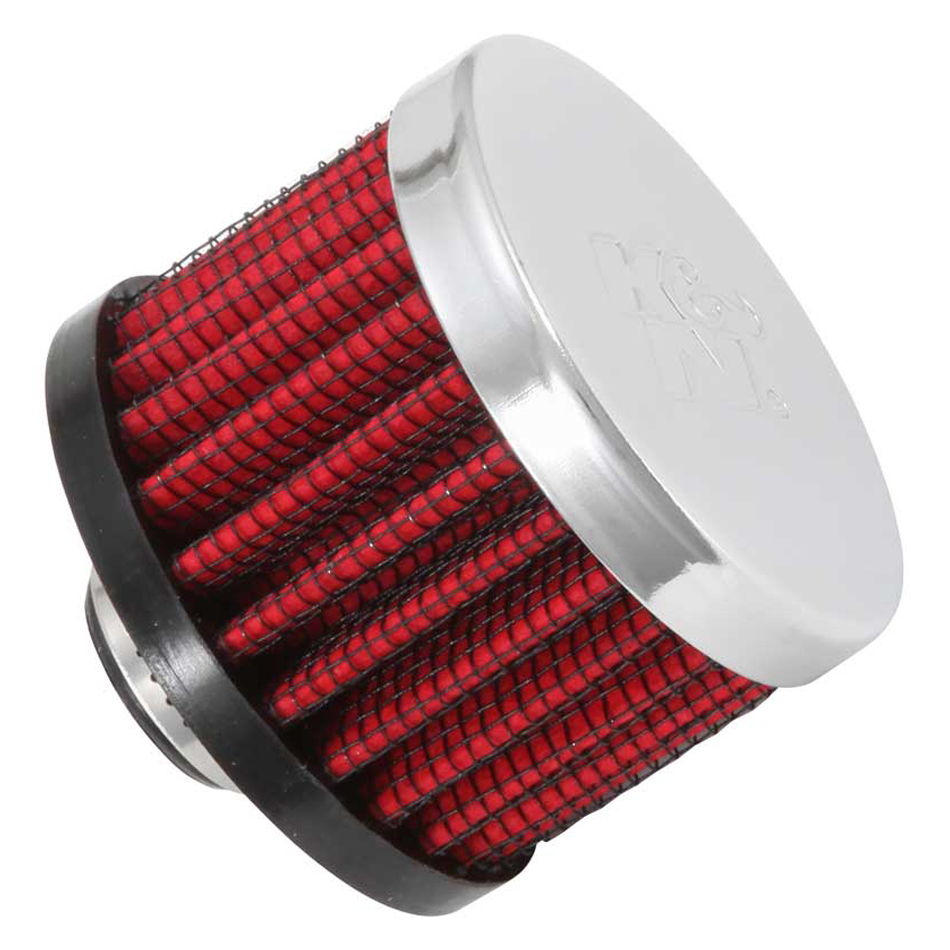 K AND N ENGINEERING Crank Vent - 3/8in ID Rubber Base 62-1320