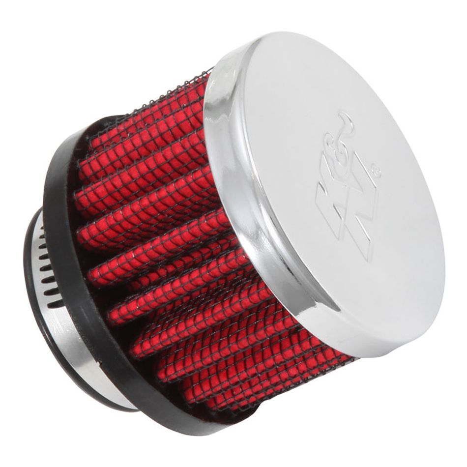K AND N ENGINEERING 1inID 2inDia. Clamp On Breather 62-1370