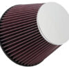 K AND N ENGINEERING Universal Air Filter 6in FLG 7-1/2inB 4-1/2inT RF-1048