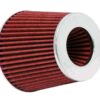 K AND N ENGINEERING Universal Clamp On Air Filter Red RG-1001RD