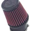 K AND N ENGINEERING QM Cone Air Filter 2-7/16 Clamp On SN-2530