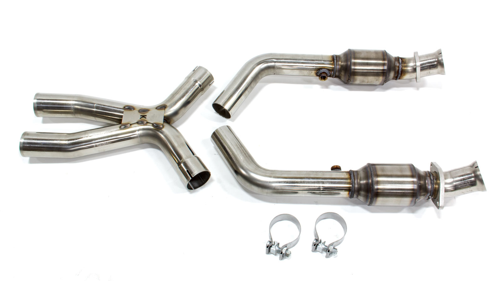 KOOKS HEADERS X-Pipe Catted 2.5in 05-10 Mustang 4.6L 11313200