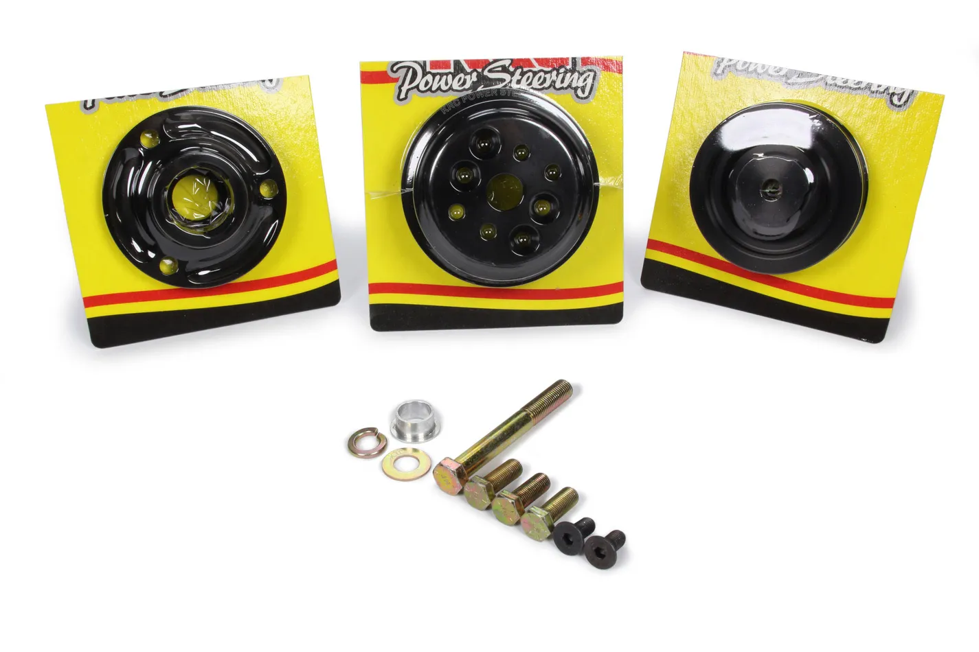 KRC POWER STEERING Pro Series Serpentine Pulley Kit 15% KRC 36401500
