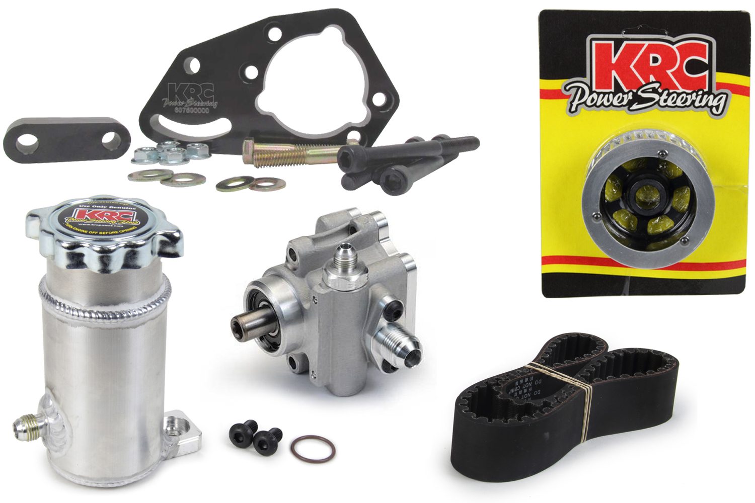 KRC POWER STEERING Tandem Fuel / Power Steering Bellhousing Kit ESP 10096932