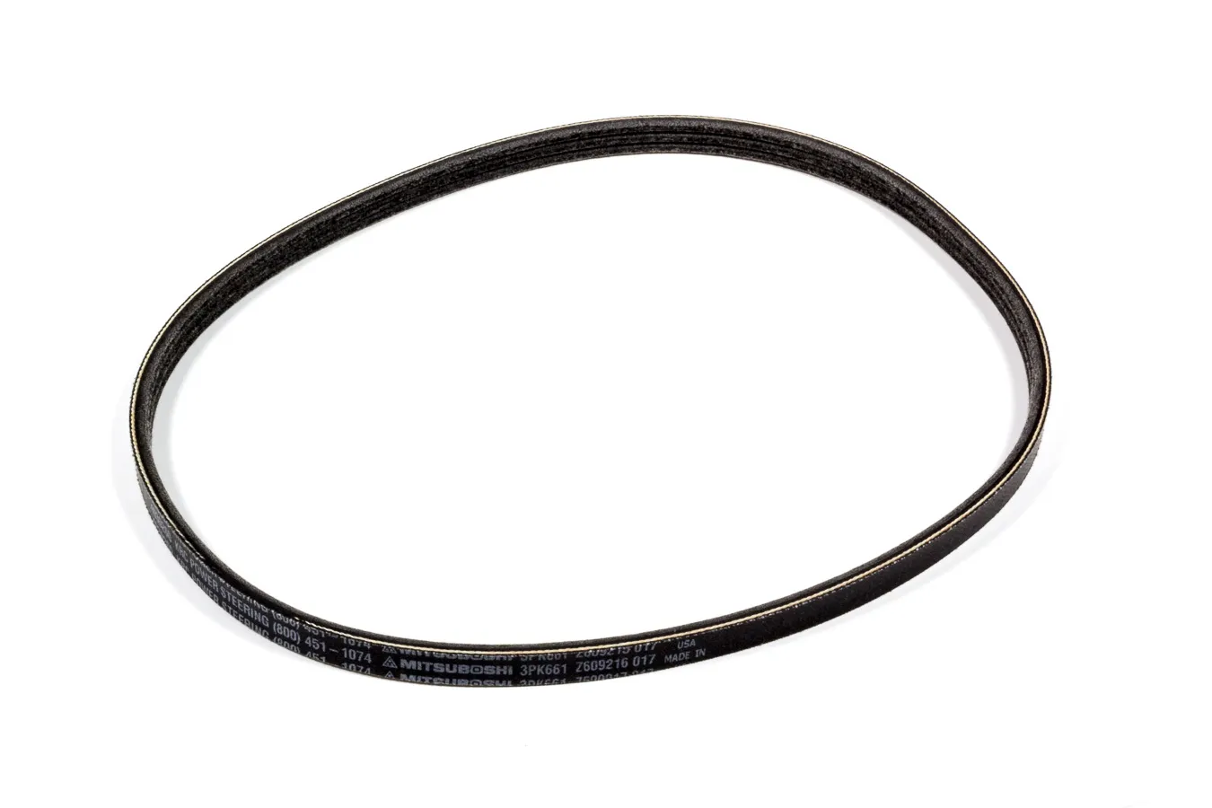 KRC POWER STEERING 3-Rib Serp. Belt 26.0in GDY 4030260