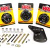 KRC POWER STEERING Pulley Kit Serpentine Ford 347SR/JR 12% Red. KIT 66347612