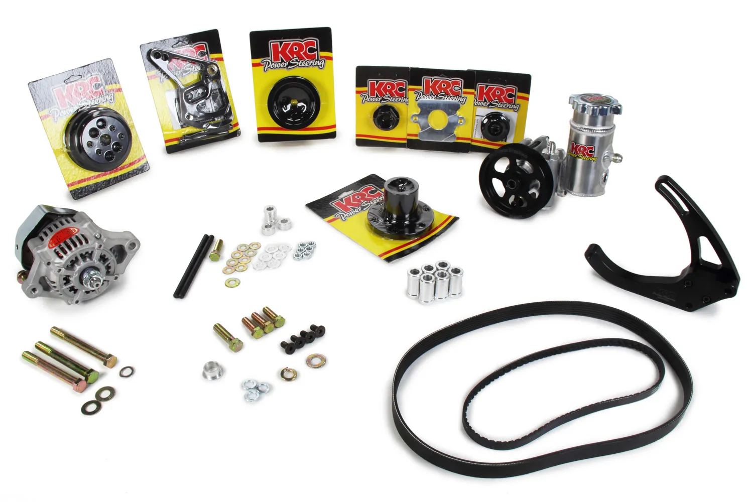 KRC POWER STEERING Complete SB Ford Crate Kit Head Mount KIT 67347122