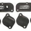 KING RACING PRODUCTS Exhaust Cover Kit Billet Spread Port 2100