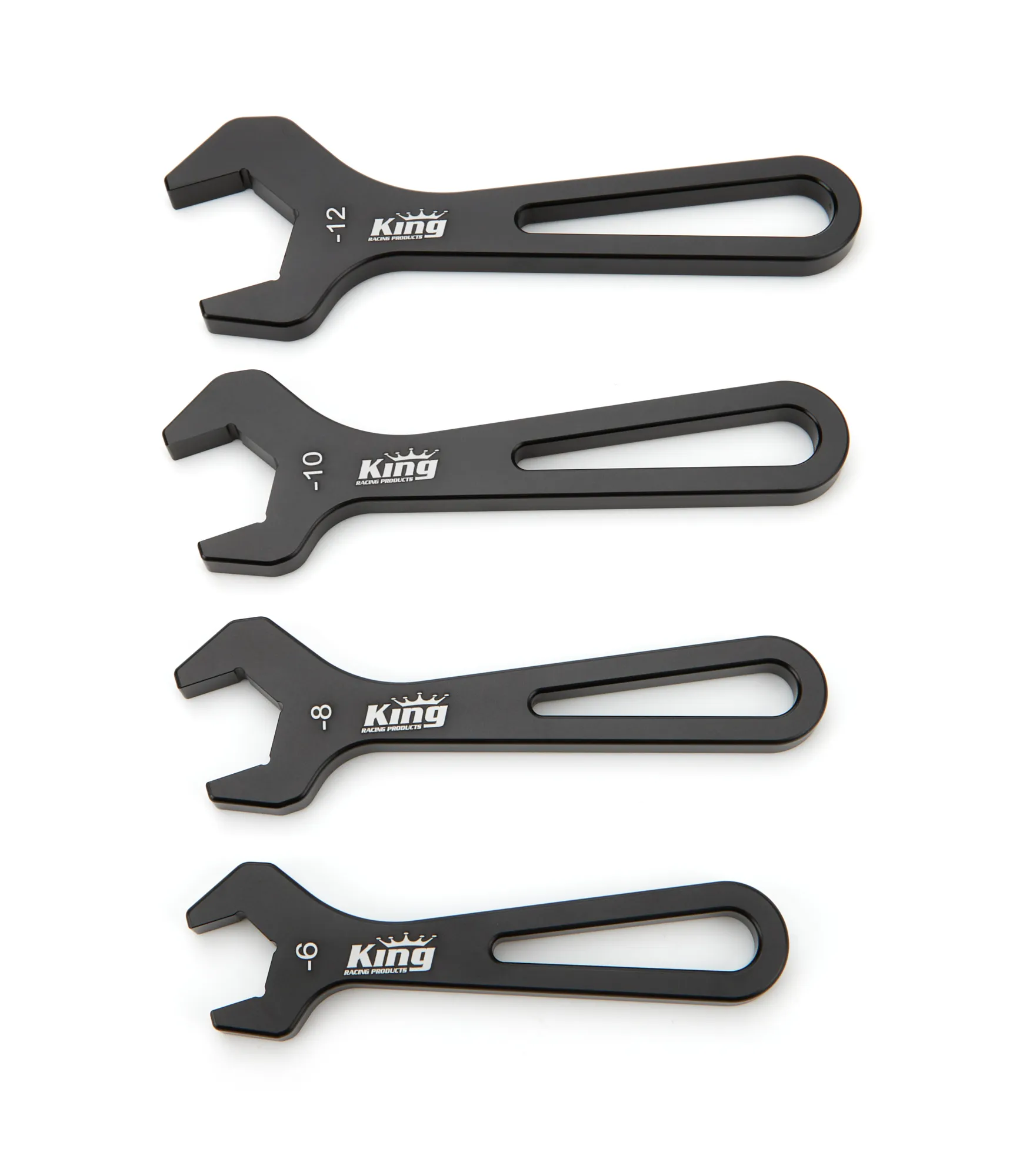 KING RACING PRODUCTS Aluminum AN Wrench Set 6-12 2565