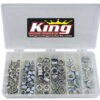 KING RACING PRODUCTS 1/2in Steel Nut Kit 105pc 2700