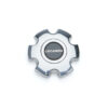 LECARRA STEERING WHEELS Billet Horn Button Polished Lecarra Logo 3641