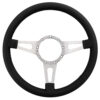 LECARRA STEERING WHEELS Steering Wheel Mark 4 Su preme Pol. w/ Black Wrap 44201
