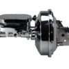 LEED BRAKES 9in Chrome Brake Booster 1-1/8in Bore Flat Top 2F6