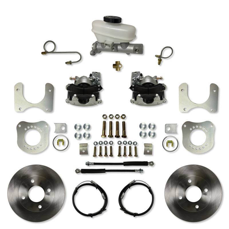 LEED BRAKES Disc Brake Conversion 87-93 Mustang Rear 4 Lug RC0011