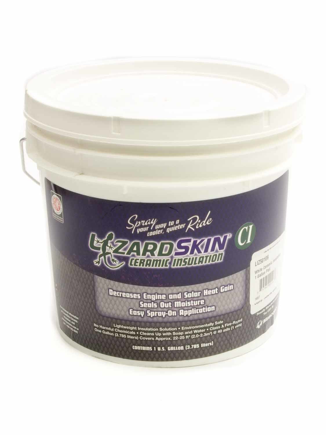 LIZARD SKIN White Ceramic Insulation 1 Gallon Pail -218778