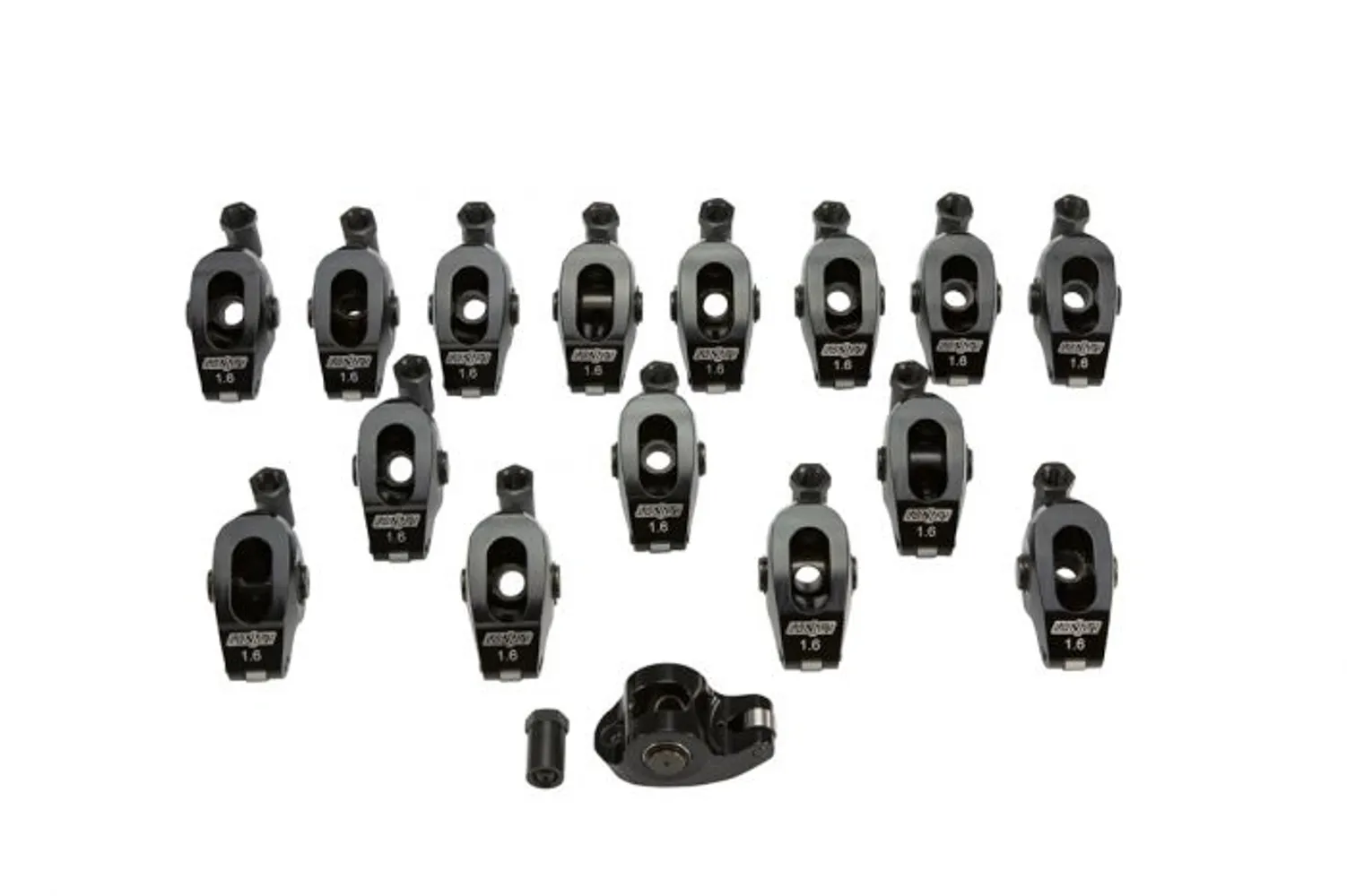 LUNATI SBF Alm. Roller Rocker Arm Set 1.6 Ratio 15390-16LUN