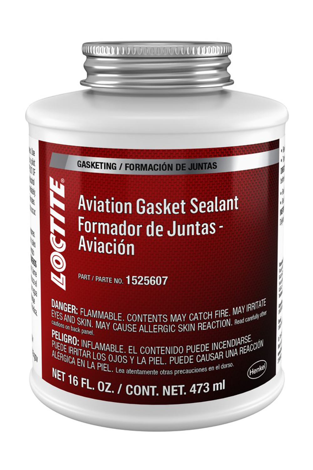 LOCTITE Aviation Gasket Sealant 16oz Brush Top Can 1525607