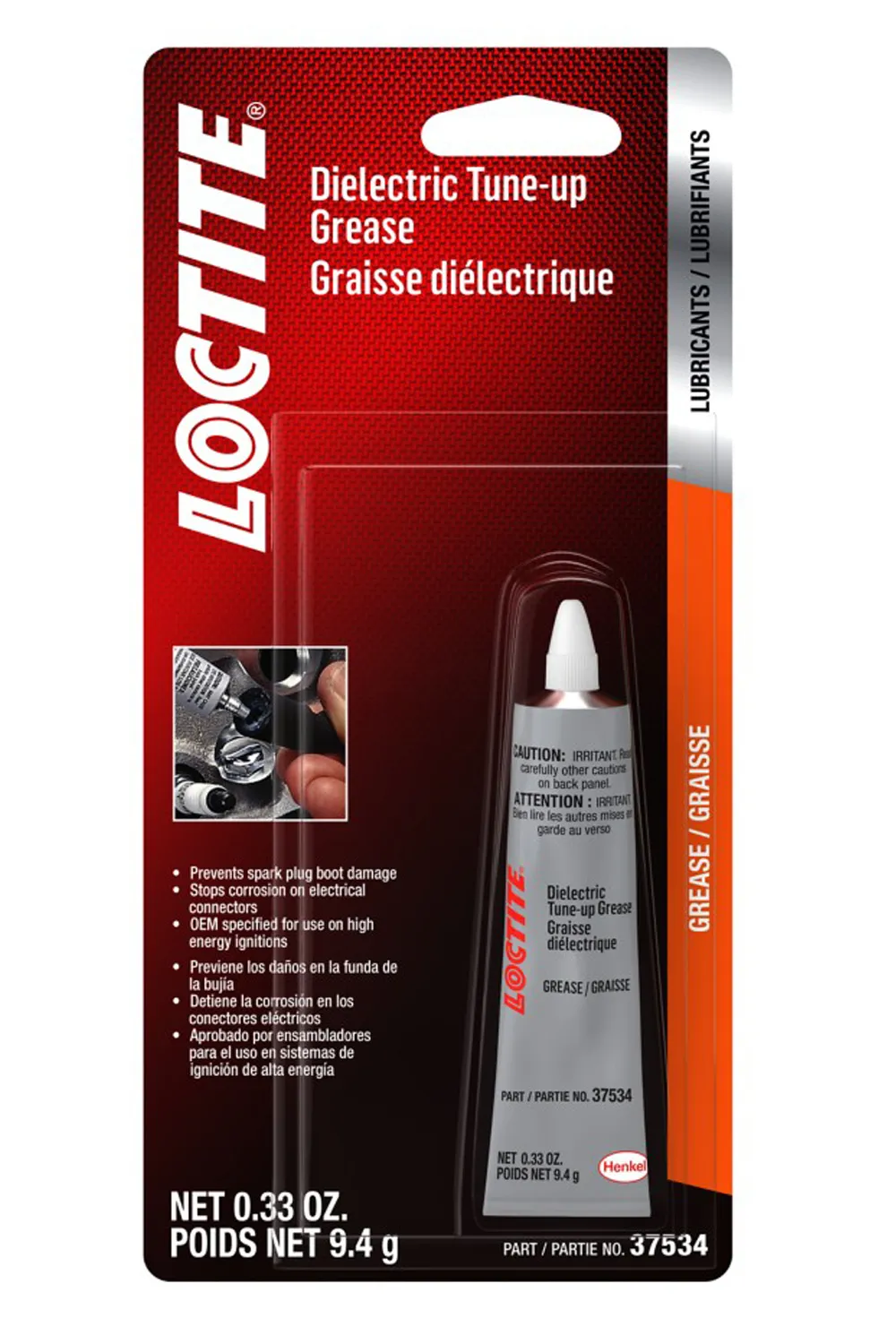 LOCTITE Dielectric Grease Tube .33oz 495545