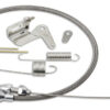 LOKAR Duo-Pak Hi-Tech Throttle Cable w/Brackets DP-1000HT