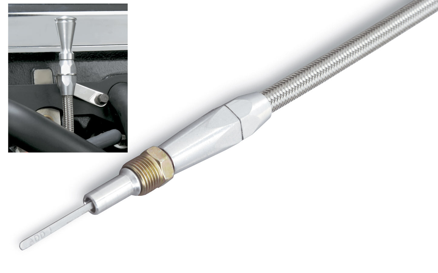 LOKAR Flexible Engine Dipstick Ford 351W ED-5005