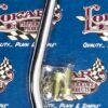 LOKAR Shift Lever TKO 500-600 Aluminum 12in chrome MSL602C