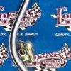 LOKAR TKO500/600 Shift Lever 16in Aluminum chrome MSL604B2