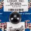 LOKAR 2in Shift Knob Venetian Black w/Button SK-6924