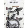 LOKAR Duo-Pak Univ. Throttle Cable w/Brackets Black XDP-1000U