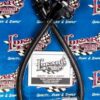 LOKAR Black Trans Dipstick GM 4L80E Firewall Mount XTD-34L80FM