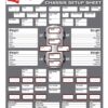 LONGACRE Chassis Set Up/Tire Sheet 52-22528
