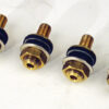 LONGACRE Brass Valve Stems Low Profile (4pk) 52-50265