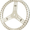 LONGACRE Steering Wheel 15in Flat & Drilled 52-56866