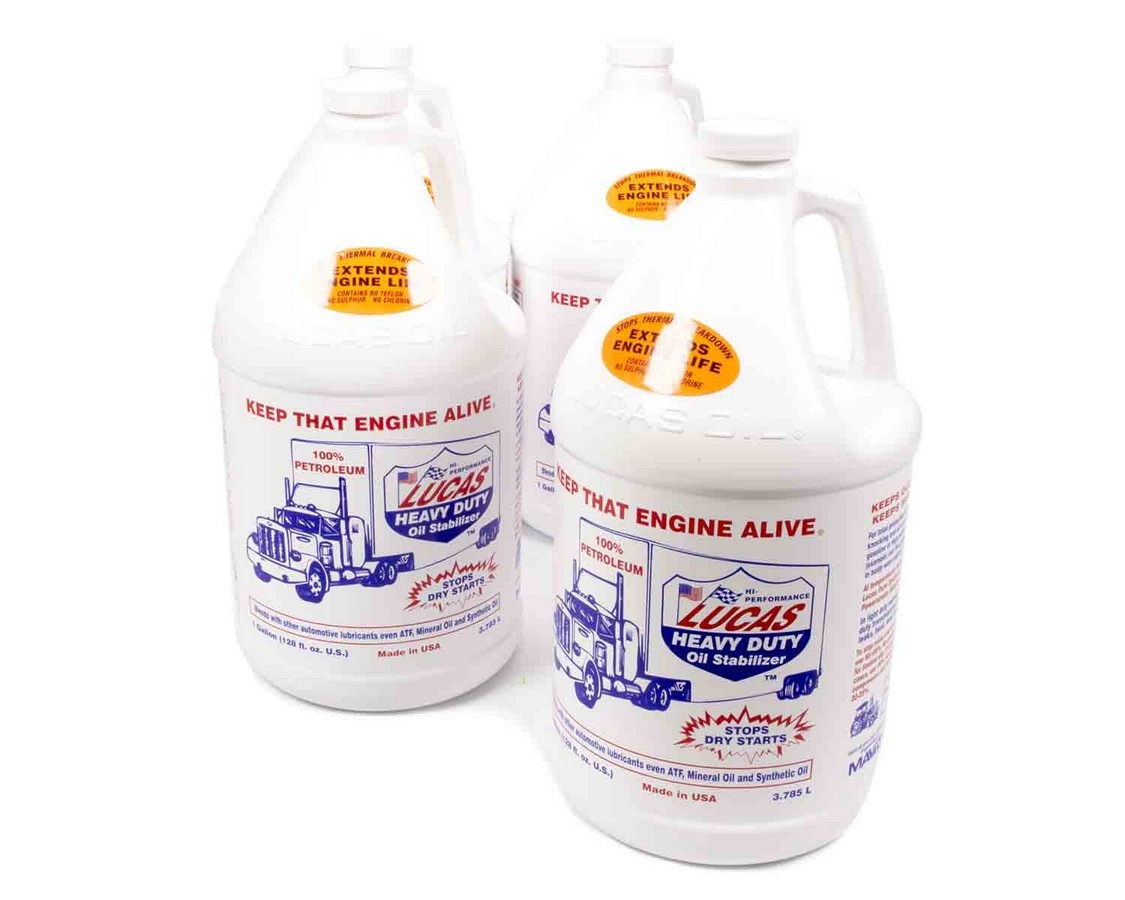 LUCAS OIL H/D Oil Stabilizer Case/4-Gal 10002