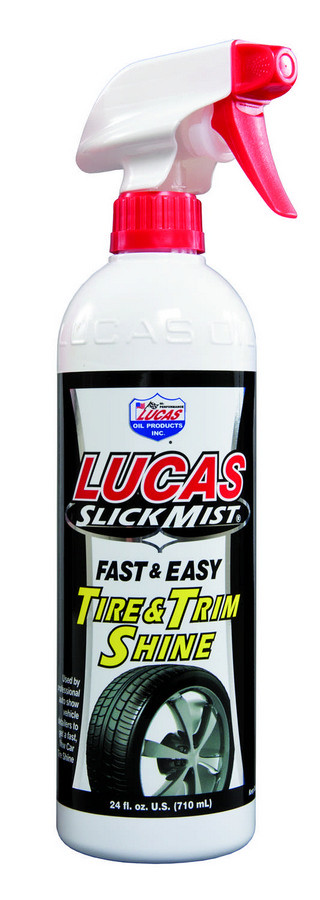 LUCAS OIL Slick Mist Tire & Trim Shine 24oz LUC10513