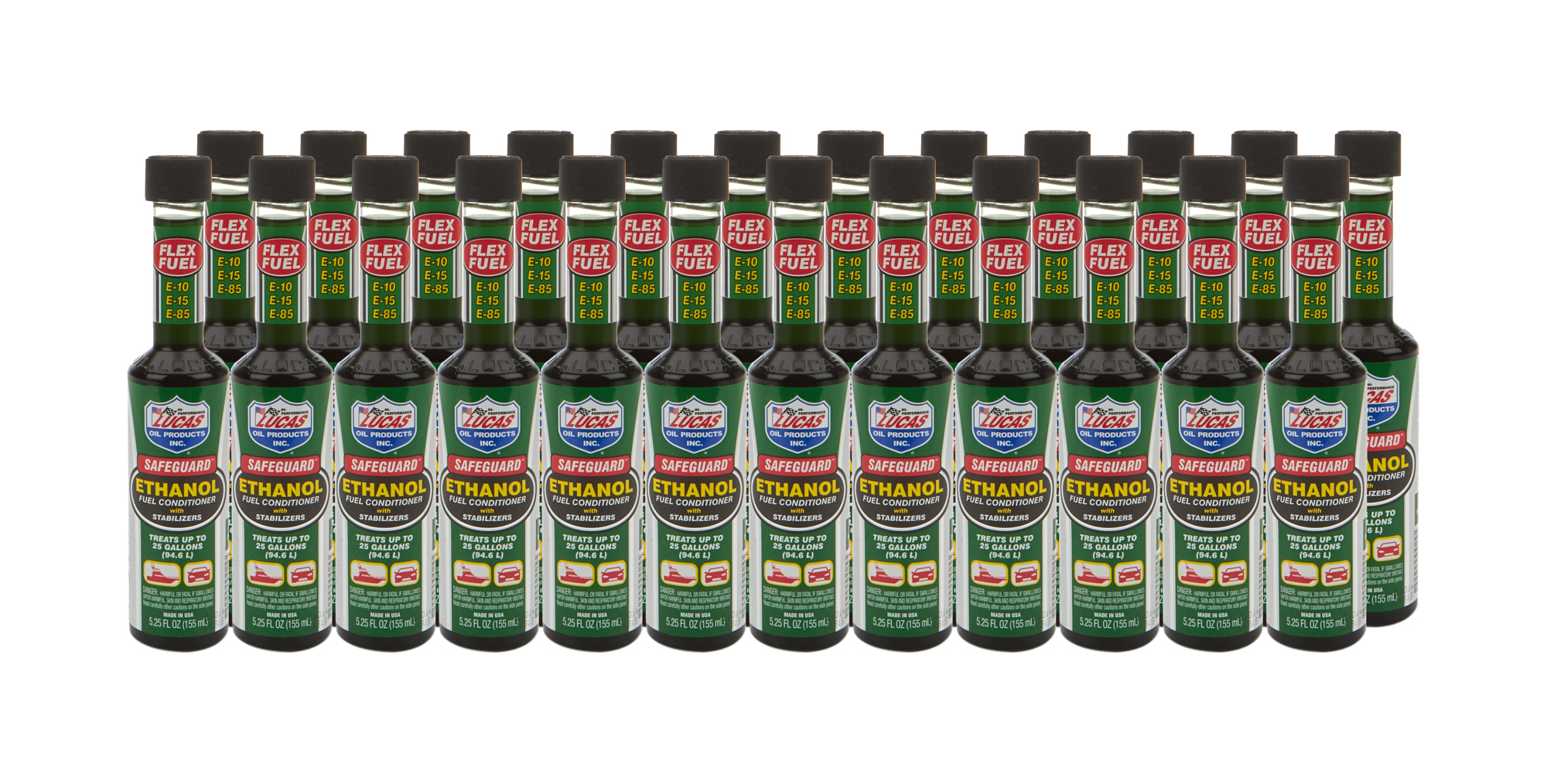 LUCAS OIL Safeguard Ethanol Fuel S tabilizer Case 24x5.25oz 10670