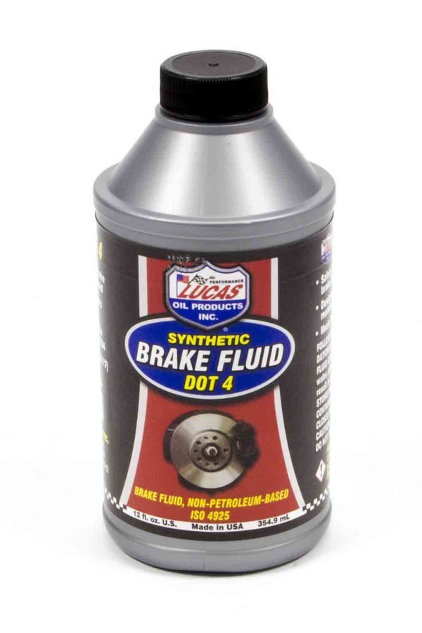 LUCAS OIL Brake Fluid Dot 4 12oz LUC10827