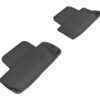 3D MAXPIDER Ford Mustang 05-14 Kagu Floor Liner 2nd Row Blk L1FR06521509