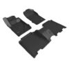 3D MAXPIDER 21-   Ford Bronco Kagu Rear Floorliners Black L1FR14901509